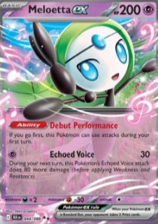 Meloetta ex (BLK 044)