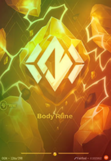 Body Rune (V.2 - Showcase) ( French )