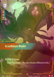Icathian Rain ( French )