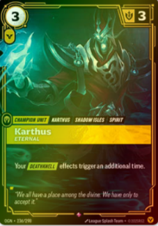 Karthus, Eternal ( French )