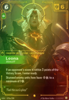 Leona, Zealot (V.2 - Showcase) ( FRENCH )