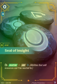 Seal of Insight ( FRENCH )