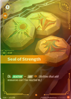 Seal of Strength ( FRENCH )
