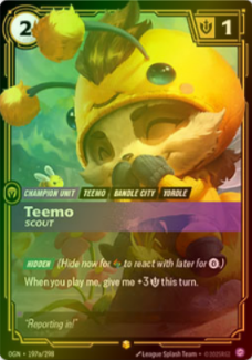 Teemo, Scout (V.2 - Showcase)