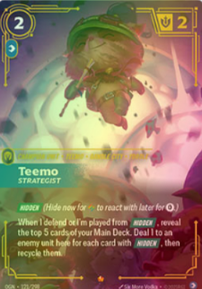 Teemo, Strategist (V.1 - Epic) ( FRENCH )