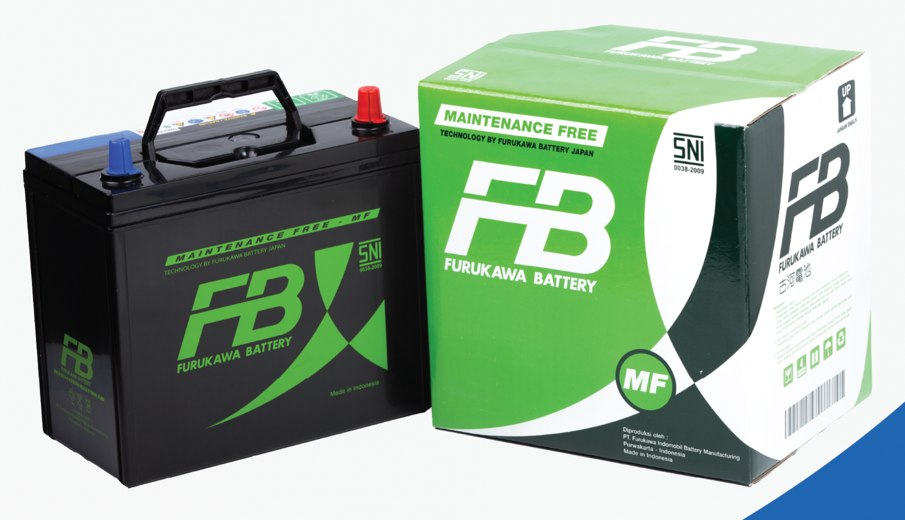 Aki 38B19R Furukawa Battery MF