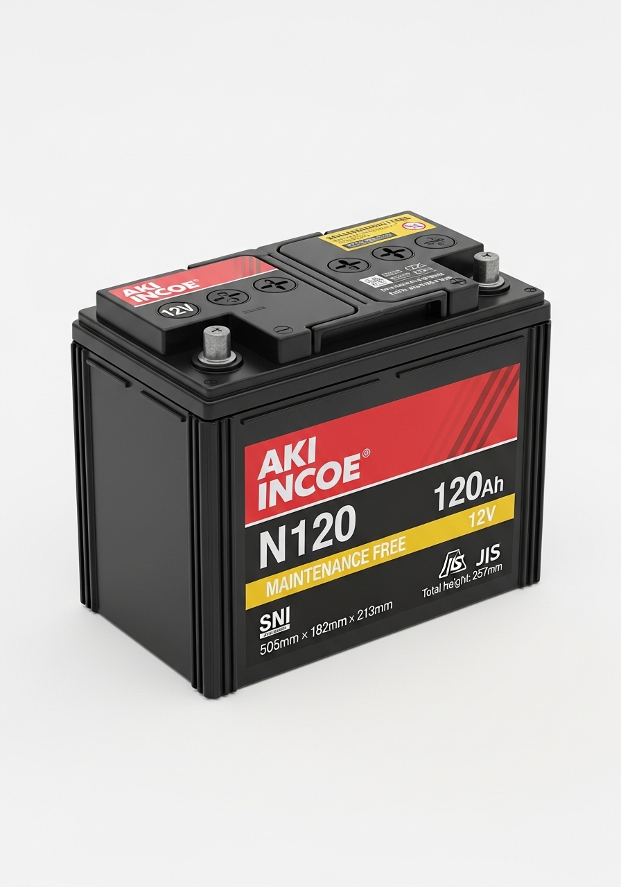 Aki Incoe N120 (Spesifikasi, Kelebihan, dan Harga Pasaran)