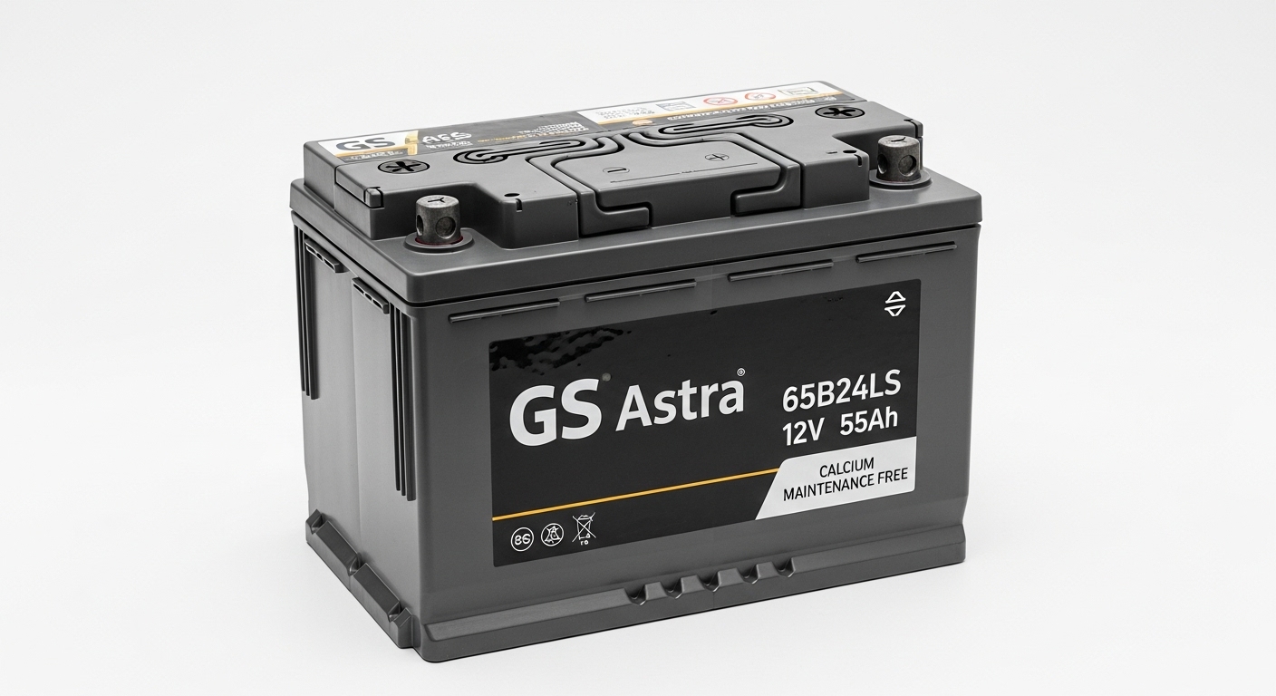 Aki GS 65B24LS (Spesifikasi, Harga, dan Kompatibilitas Mobil)