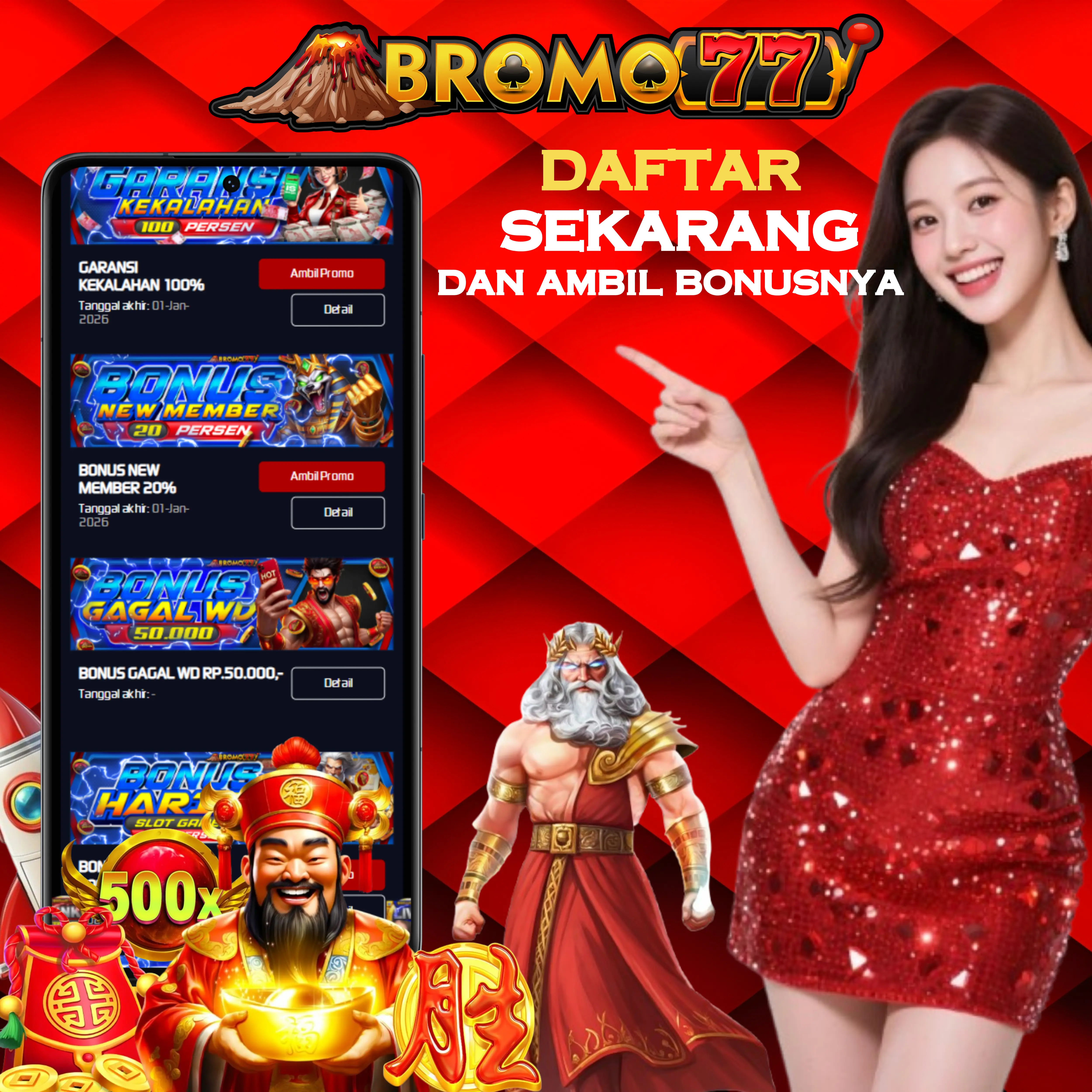 BROMO77 Slot Gacor | Situs Slot Gampang Maxwin Tiap Hari Dijamin JP