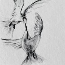 Dance of the Birds detail image 2 by Nina