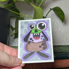 Burke - Little Monsters Series detail image 1 by Lisa Vollrath