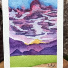 Sunset Study: Four detail image 1 by Stacy Lee