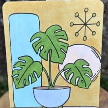 Plants without Borders: Monstera detail image 1 by Stacy Lee