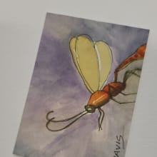 "Buzz Me Too" detail image 1 by D J Davis