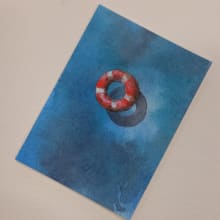 "Float Alone" detail image 1 by D J Davis