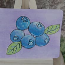 Blueberries: Five detail image 1 by Stacy Lee