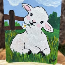 One Lamb detail image 1 by Stacy Lee