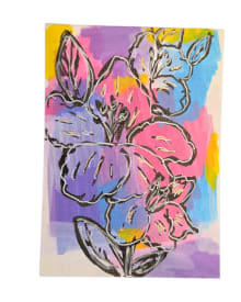Original Floral Abstract