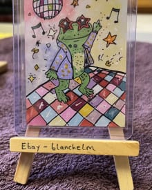 Disco Time with Frog