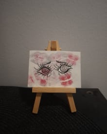 " sick with love" ACEO/ art cards, editions and originals