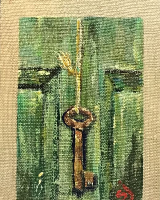 Hanging key