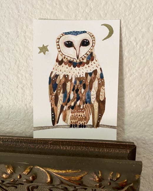 The Sitting Owl