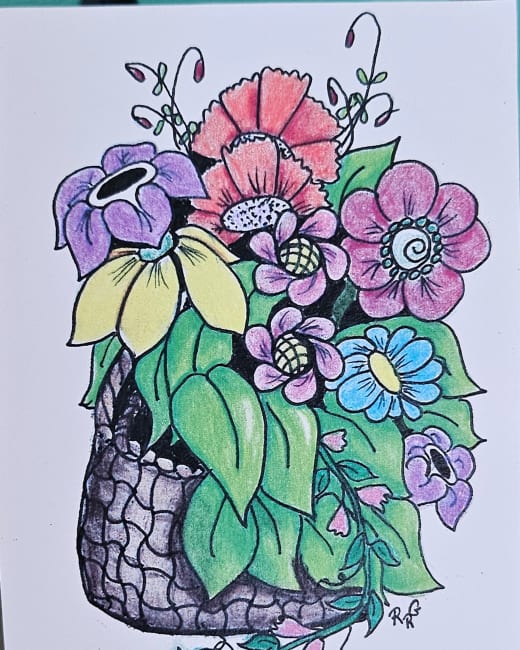 Basket Bouquet