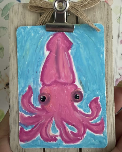 Pink Squid
