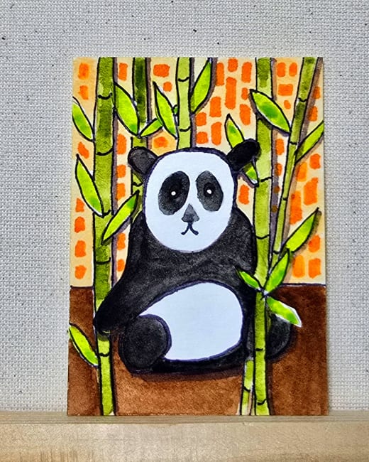 Panda in Bamboo