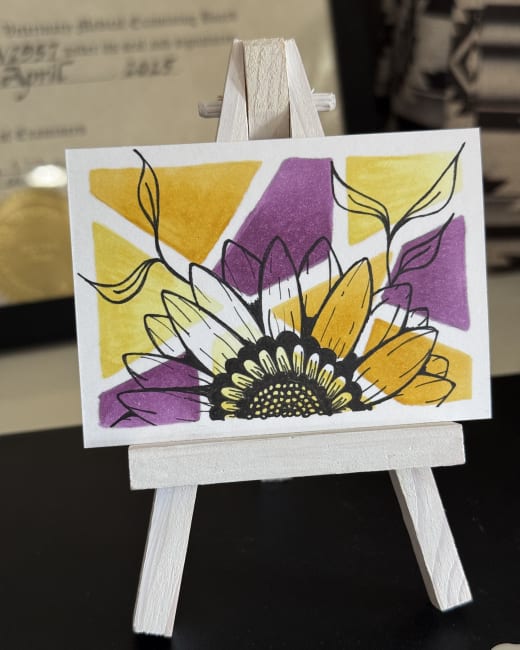 Mosaic Sunflower