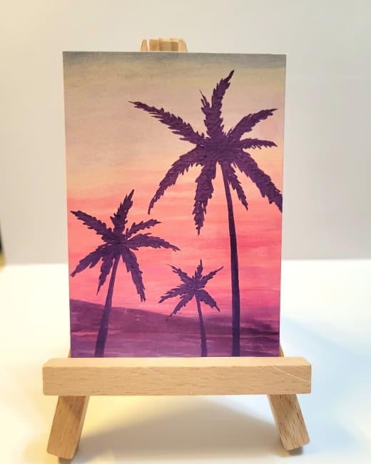 Tropical Sunset Print