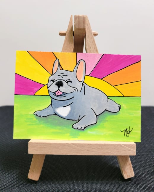 French Bulldog Frenchie Print