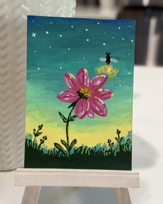 “Midnight Bloom” - No. 2 of Meadowlight Series