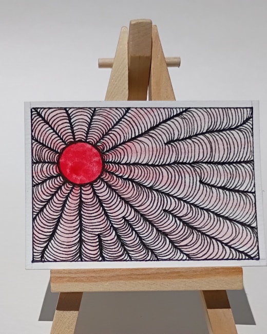 Rainbow Sun : Red