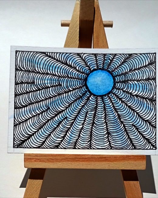 Rainbow Sun : Blue