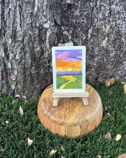 Sunset Study: Three