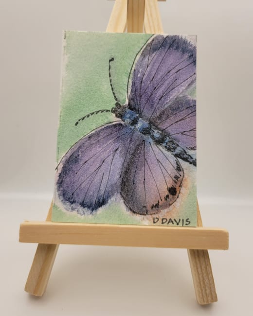 Purple Flutter