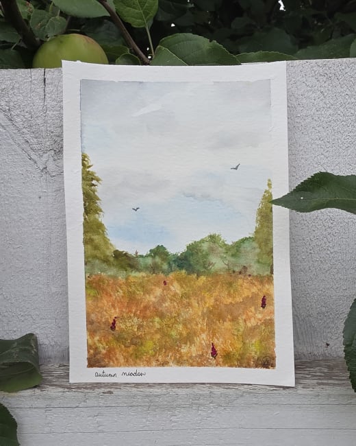 "Autumn Meadow" by Keri Fedorchuk