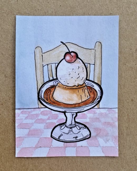 Flan for Dessert