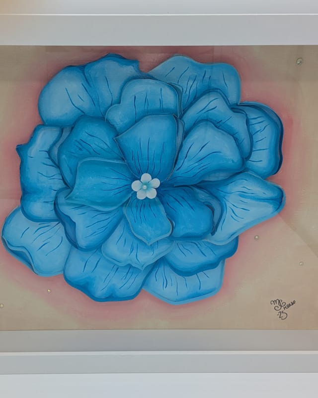 Blue Flower by Marisa