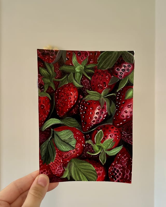 The Painter’s Pantry- Strawberry Collection by Kaci Easton
