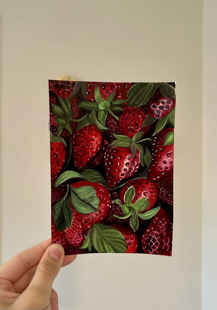 The Painter’s Pantry- Strawberry Collection by Kaci Easton