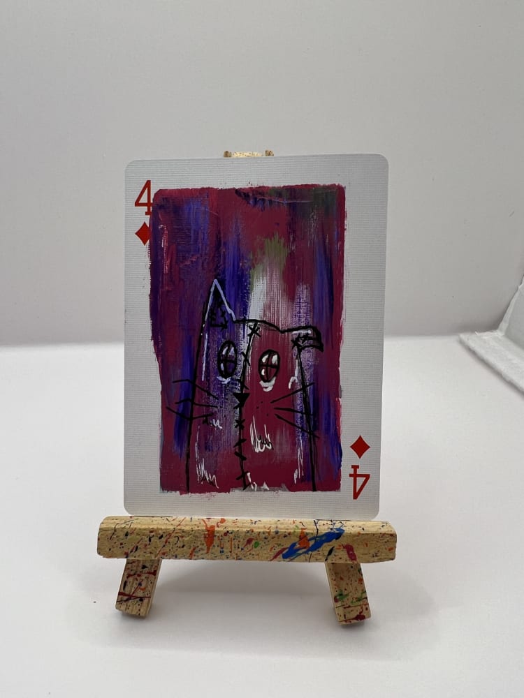 Norman’s Cat, Fantasy ACEO by Bex Falconer Art