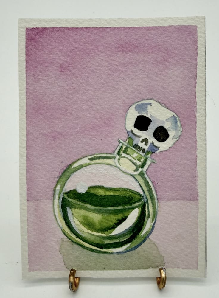 Poison, Fantasy ACEO by Brandi Kambalov