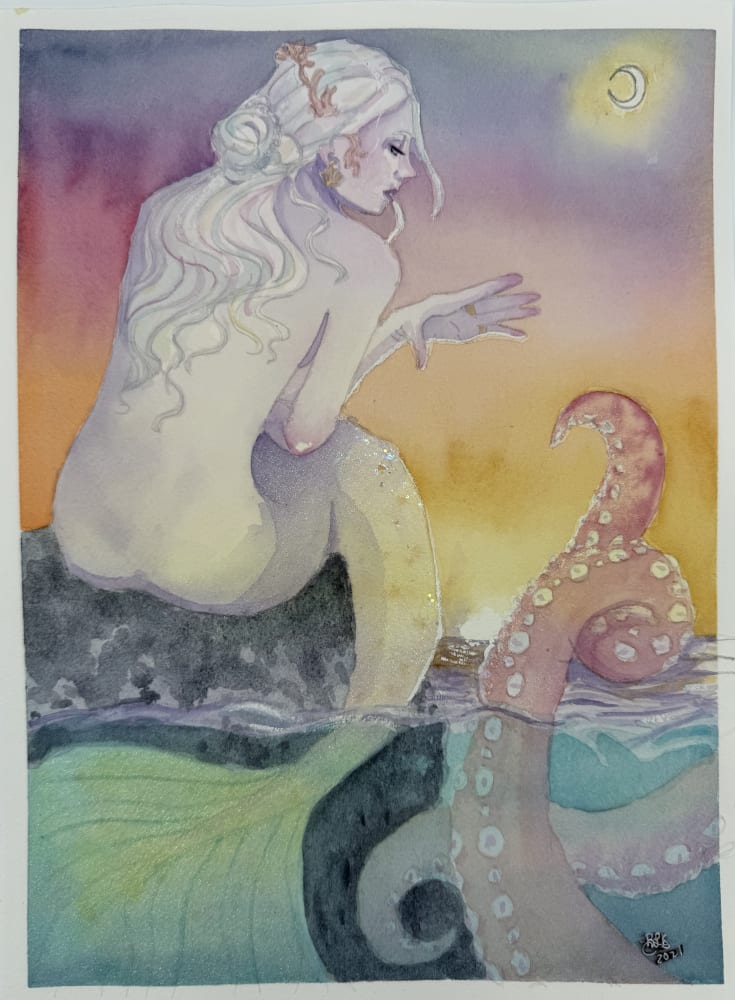 Summoner of the Deep by Brandi Kambalov