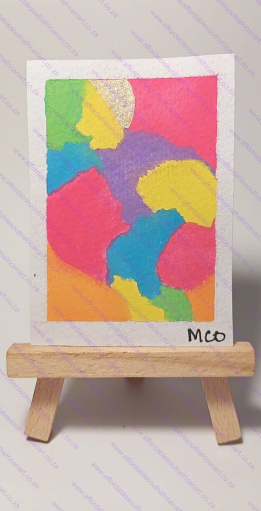 Abstract 7, Abstract ACEO by Melanie Oliphant
