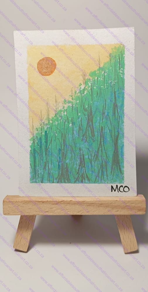 Landscape 12, Nature ACEO by Melanie Oliphant