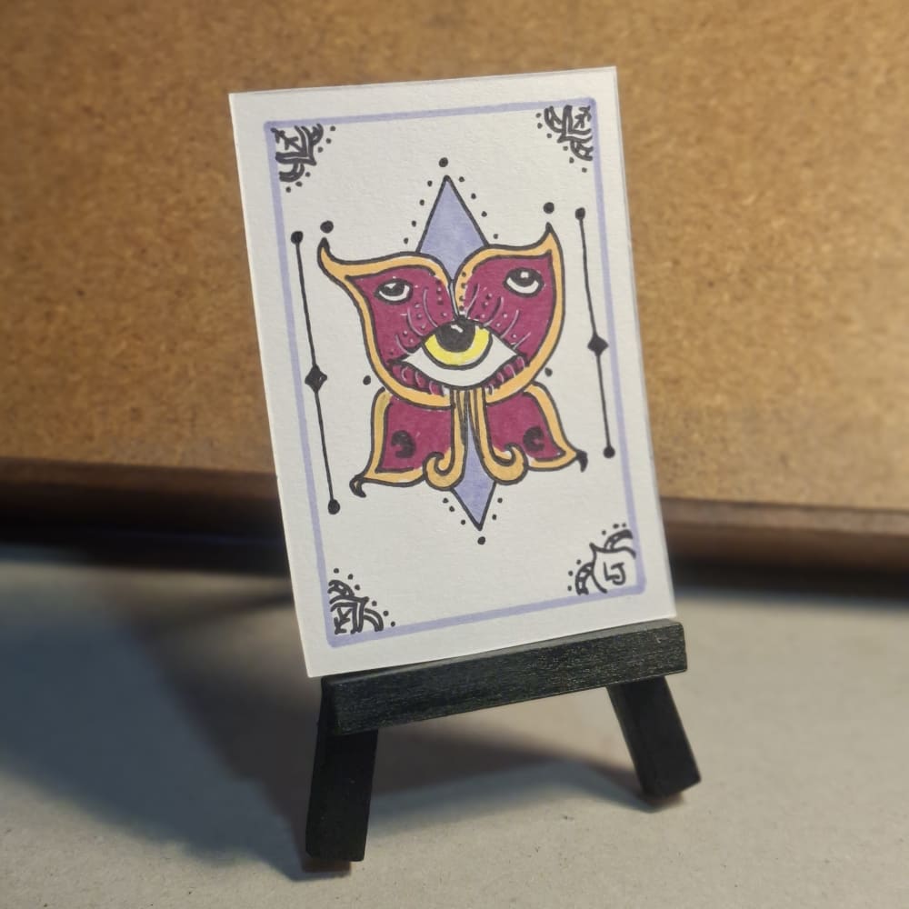 Bloom and Buzz series, Fantasy ACEO by Laura J Artist