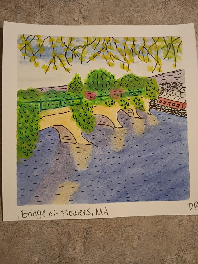 Bridge of Flowers by Danielle Redmond