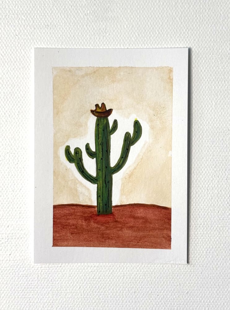 Desert Jack, Nature ACEO by Jennifer Dsouza